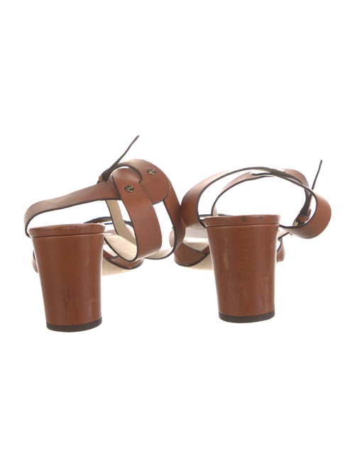 Jimmy Choo Leather Studded Accents Sandals