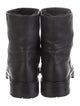 Jimmy Choo Leather Moto Boots