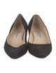 Jimmy Choo Suede Leather Trim Embellishment Pumps