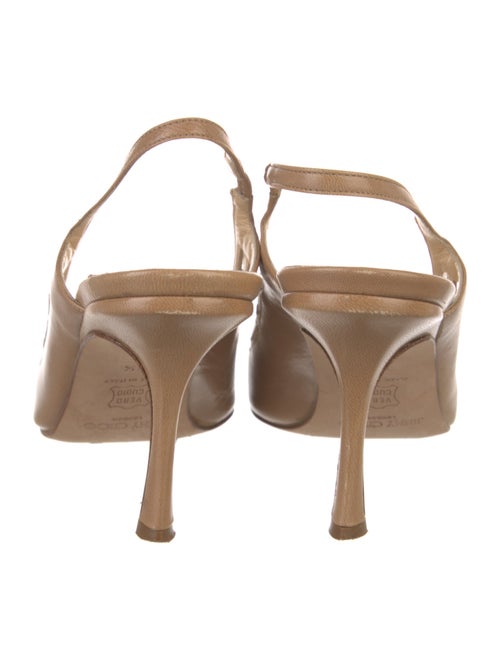Jimmy Choo Leather Slingback Pumps