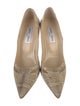 Jimmy Choo Snakeskin Animal Print Pumps