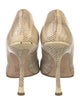 Jimmy Choo Snakeskin Animal Print Pumps