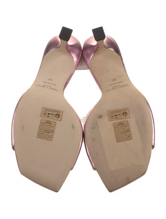 Jimmy Choo Leather Slides