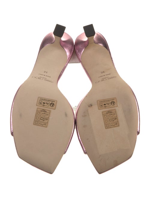 Jimmy Choo Leather Slides