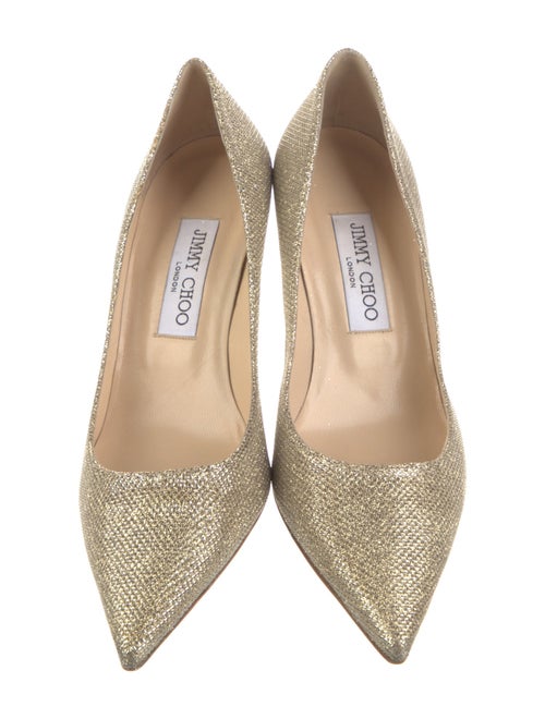 Jimmy Choo Glitter Glitter Accents Pumps