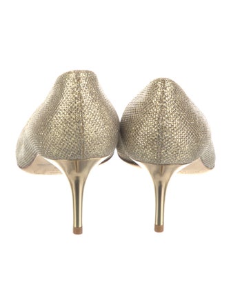 Jimmy Choo Glitter Glitter Accents Pumps