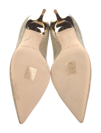 Jimmy Choo Glitter Glitter Accents Pumps