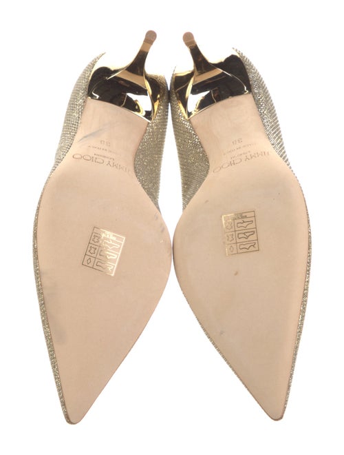 Jimmy Choo Glitter Glitter Accents Pumps
