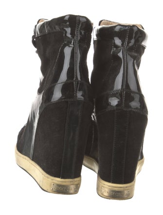 Jimmy Choo Suede Lace-Up Boots