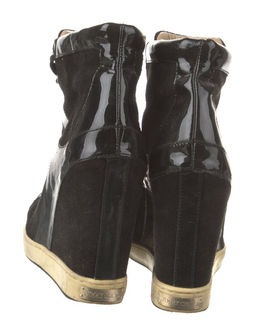 Jimmy Choo Suede Lace-Up Boots