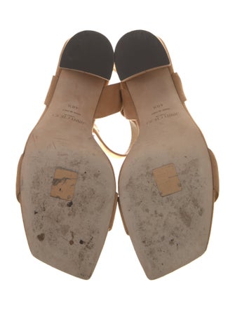 Jimmy Choo Suede Crystal Embellishments Sandals