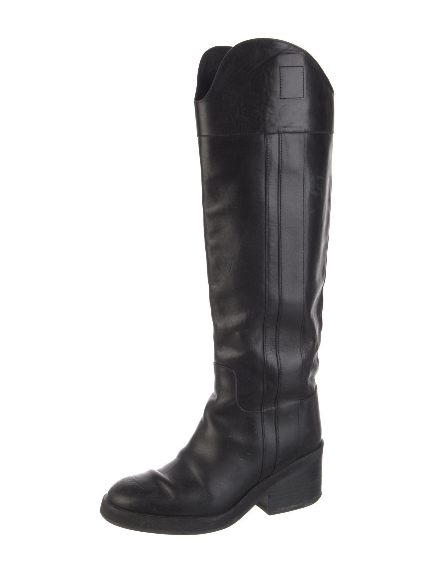 Jimmy Choo Leather Riding Boots
