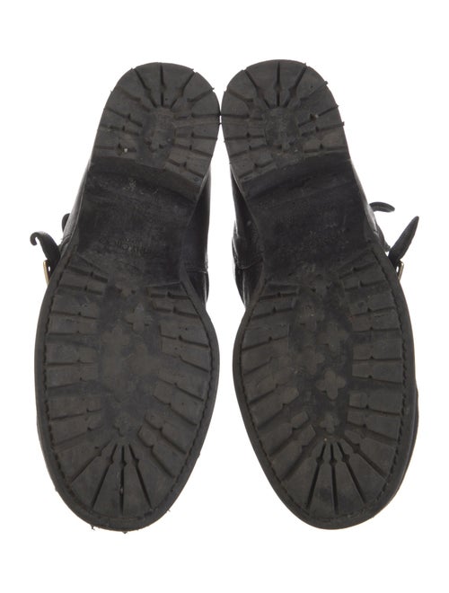 Jimmy Choo Leather Moto Boots