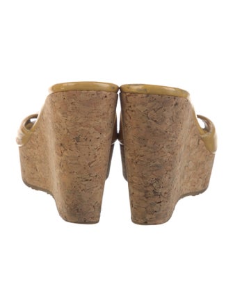 Jimmy Choo Patent Leather Slides