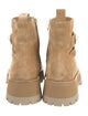 Jimmy Choo Suede Leather Trim Embellishment Boots