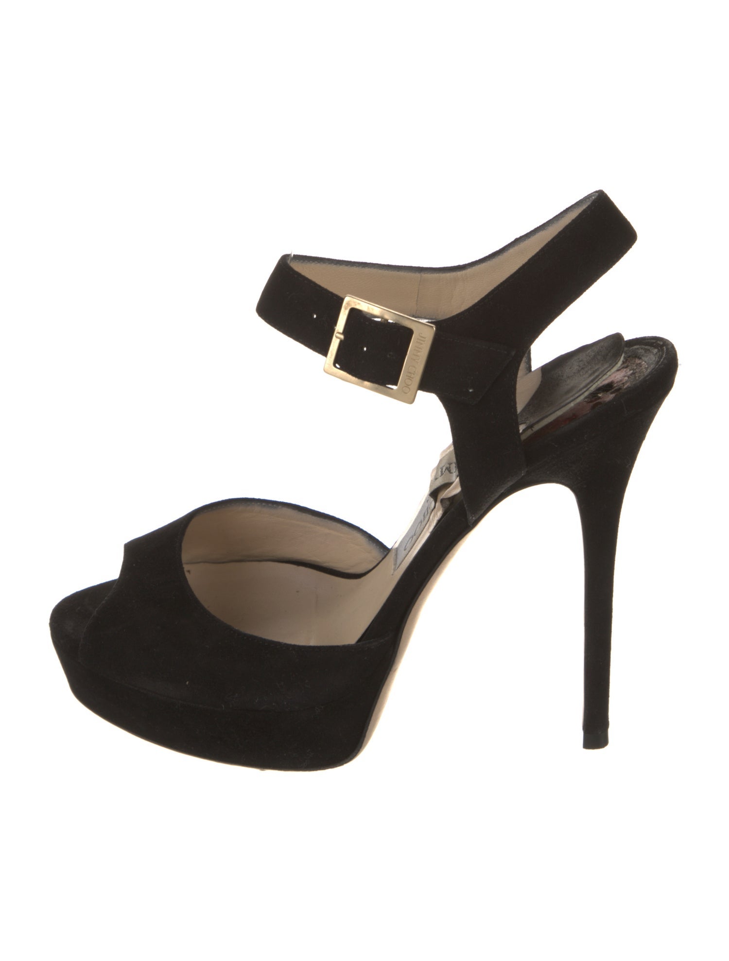 Jimmy Choo Suede Slingback Sandals