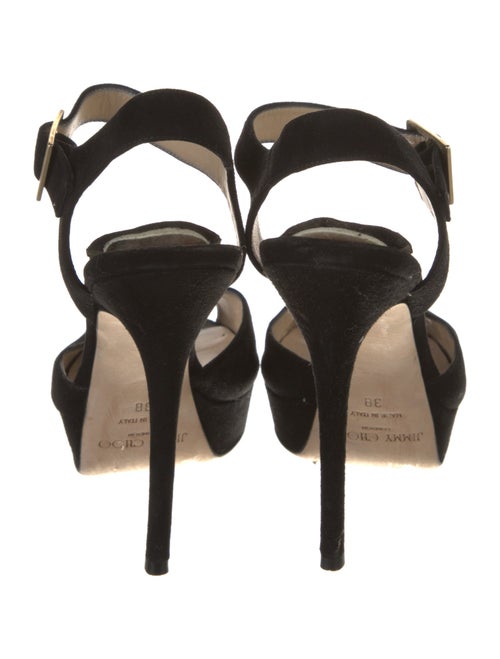 Jimmy Choo Suede Slingback Sandals