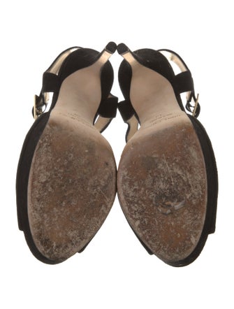 Jimmy Choo Suede Slingback Sandals
