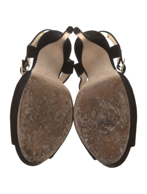 Jimmy Choo Suede Slingback Sandals