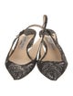 Jimmy Choo Jacquard Floral Print Slingback Pumps