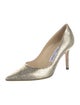 Jimmy Choo Embossed Leather Pumps