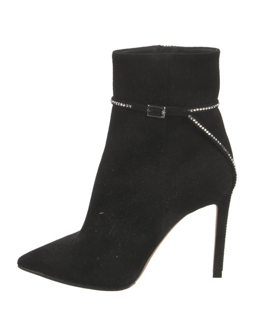 Jimmy Choo Suede Crystal Embellishments Boots