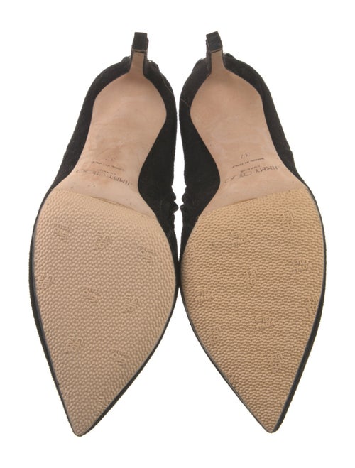 Jimmy Choo Suede Crystal Embellishments Boots