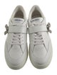 Jimmy Choo Leather Crystal Embellishments Sneakers