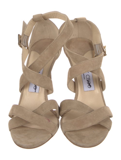 Jimmy Choo Suede Gladiator Sandals