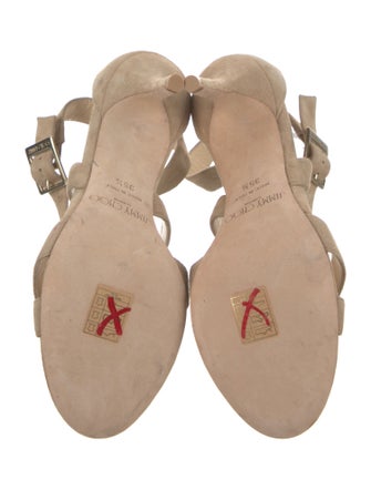 Jimmy Choo Suede Gladiator Sandals