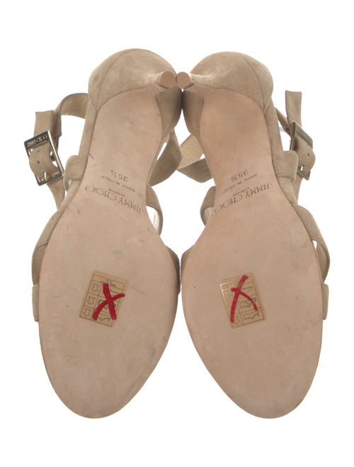 Jimmy Choo Suede Gladiator Sandals