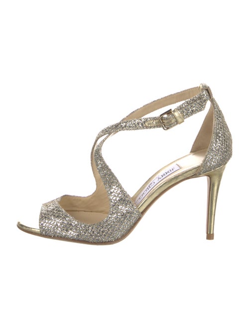 Jimmy Choo Glitter Sandals