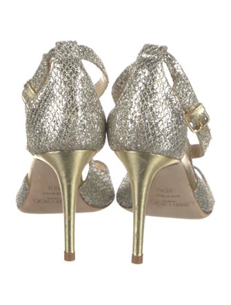 Jimmy Choo Glitter Sandals