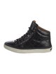 Jimmy Choo Embossed Leather Sneakers