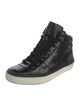 Jimmy Choo Embossed Leather Sneakers