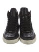 Jimmy Choo Embossed Leather Sneakers