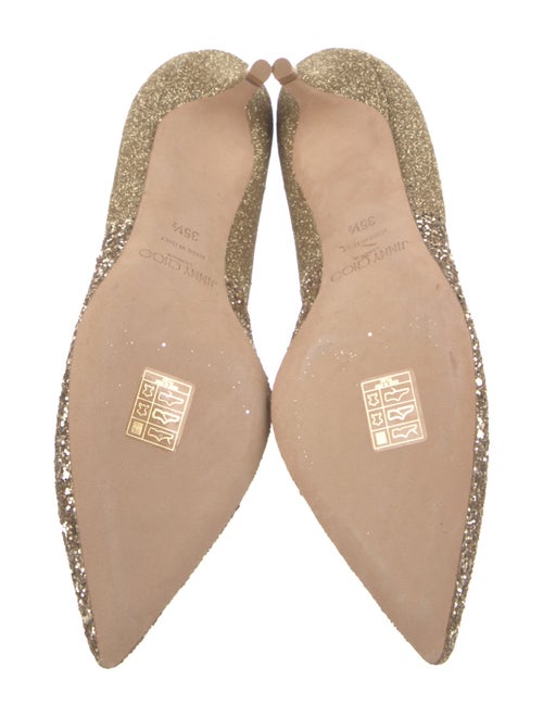 Jimmy Choo Glitter Pumps