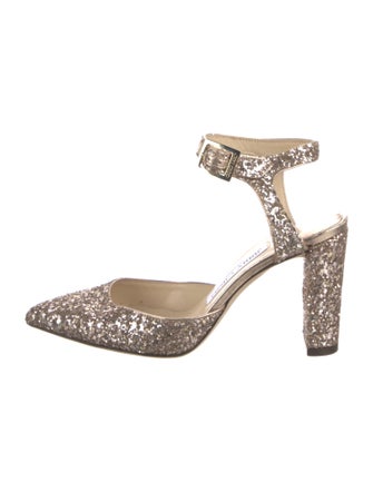 Jimmy Choo Glitter Pumps
