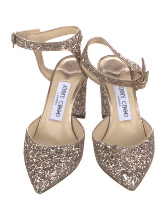 Jimmy Choo Glitter Pumps