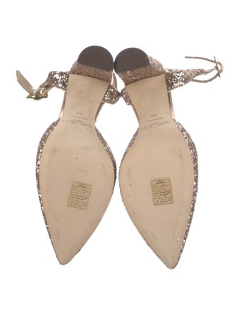 Jimmy Choo Glitter Pumps