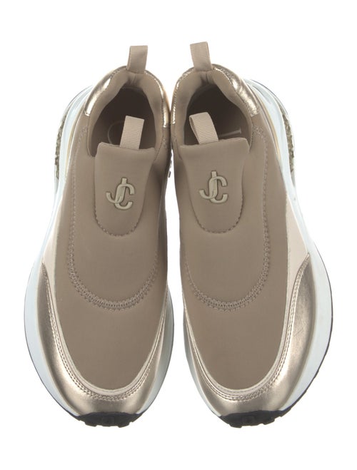 Jimmy Choo Colorblock Pattern Chunky Sneakers