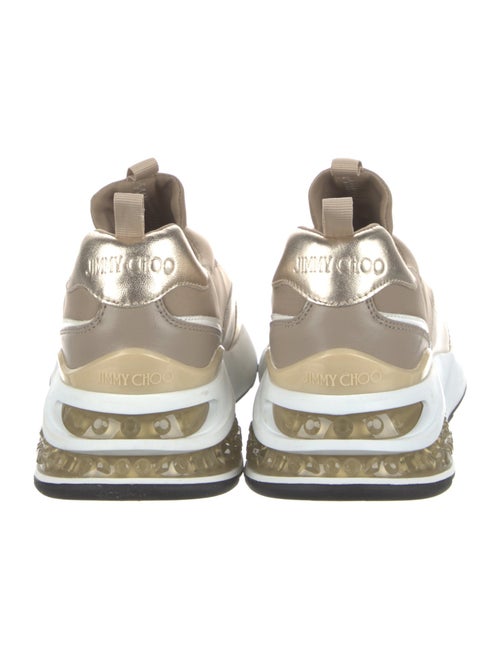 Jimmy Choo Colorblock Pattern Chunky Sneakers