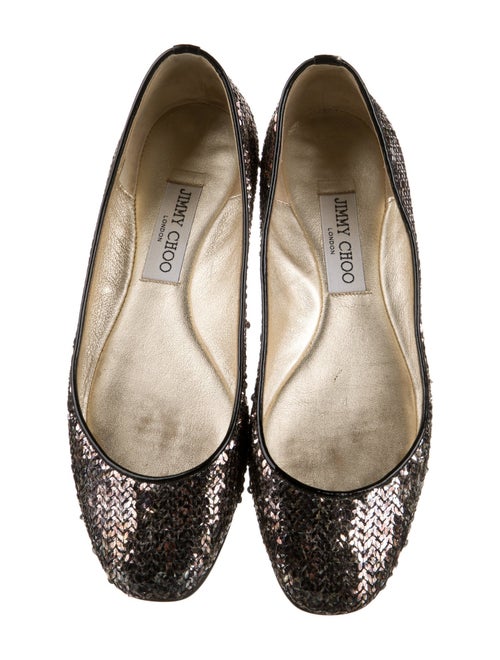 Jimmy Choo Sequins Ballet Flats
