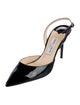 Jimmy Choo Patent Leather Slingback Pumps