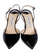 Jimmy Choo Patent Leather Slingback Pumps
