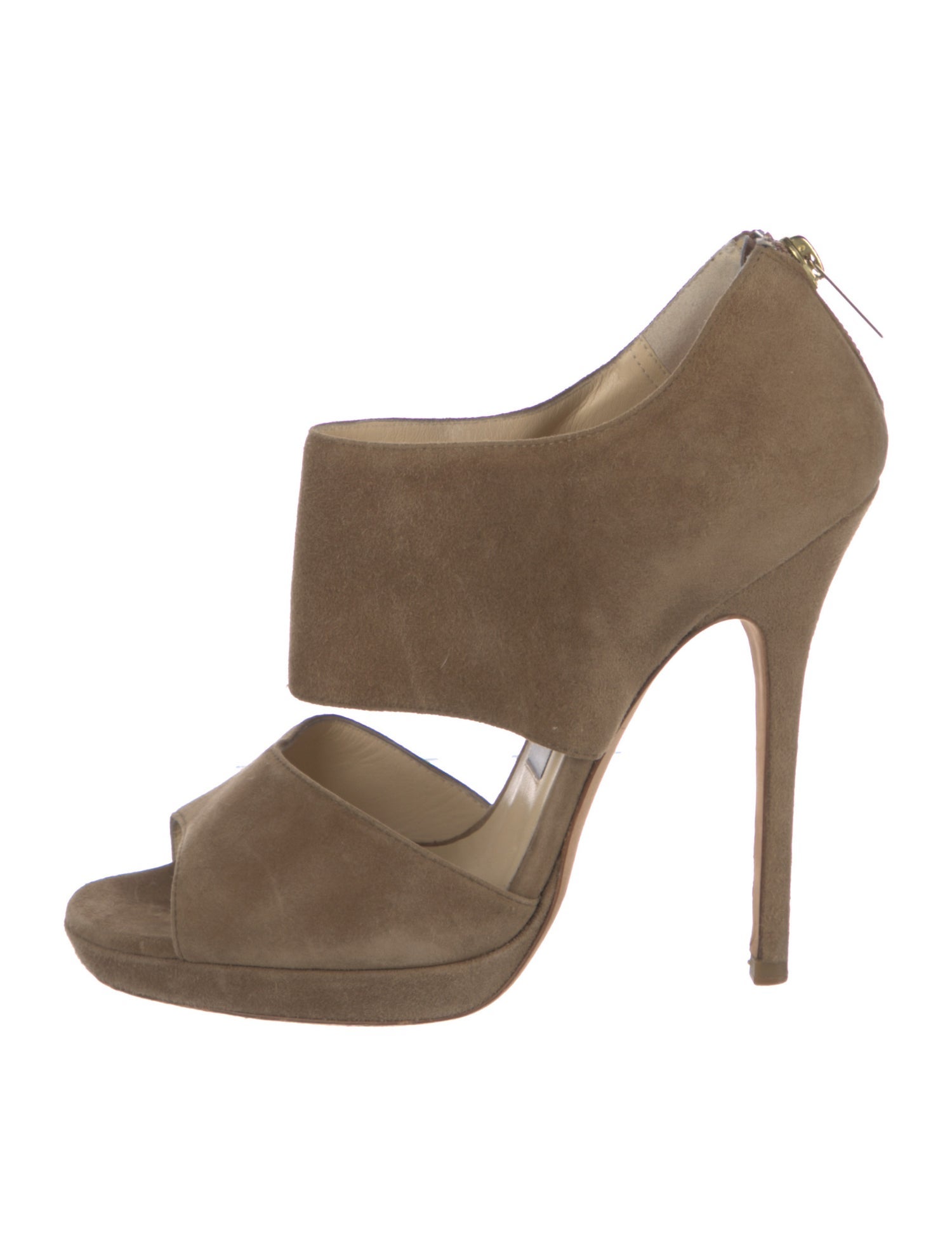 Jimmy Choo Suede D'Orsay Pumps