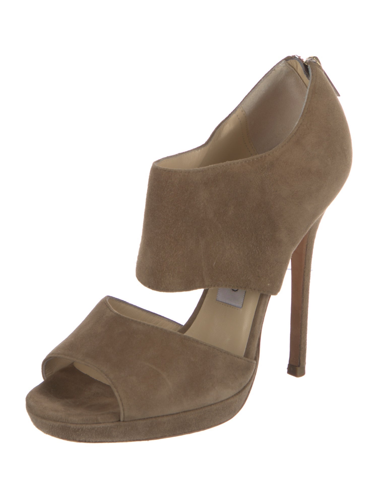 Jimmy Choo Suede D'Orsay Pumps