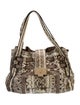 Jimmy Choo Snakeskin Shoulder Bag