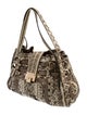 Jimmy Choo Snakeskin Shoulder Bag
