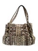 Jimmy Choo Snakeskin Shoulder Bag